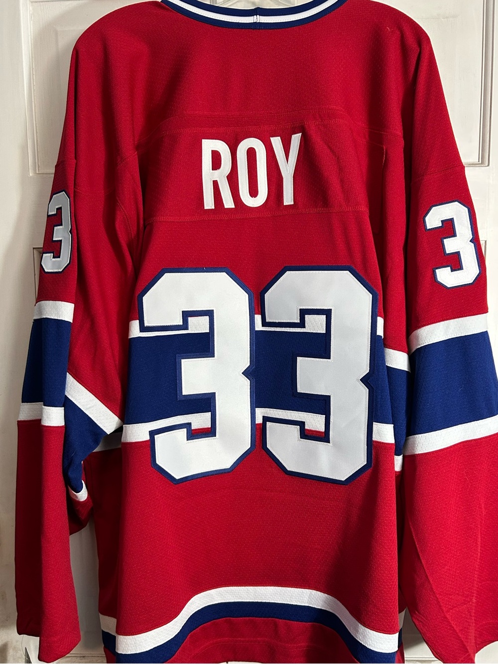 CCM MONTREAL CANADIENS PATRICK ROY Men’s Heroes of Hockey JERSEY Sz 2XL NWT